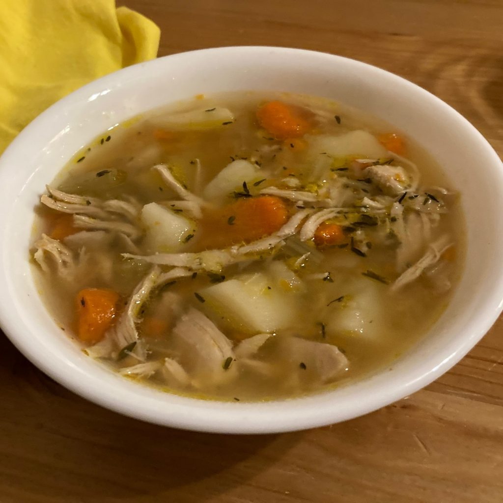 Instant Pot Turkey Soup