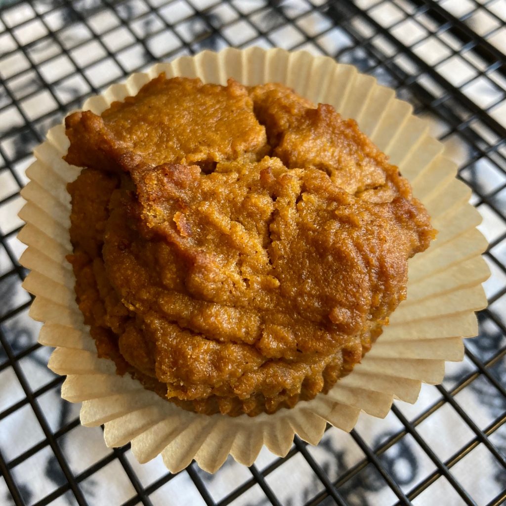 gluten-free pumpkin muffin